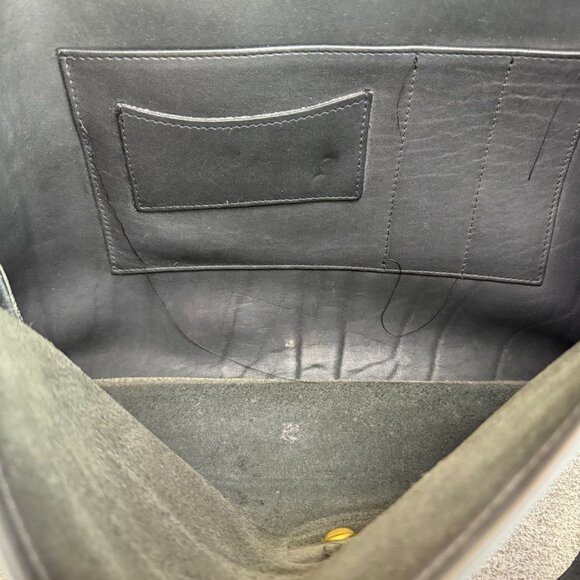 ✅VTG Coach Beekman 5266 Black Leather Briefcase Business Messenger/Laptop Bag - Picture 3 of 16
